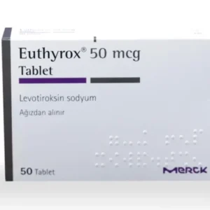 EUTHUROX (LEVOTIROKSIN) 50 MCG 50 TAB MERCK