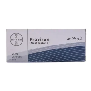 PROVIRON MESTEROLONE 25 MG 20 TAB (USA Domestic) BAYER